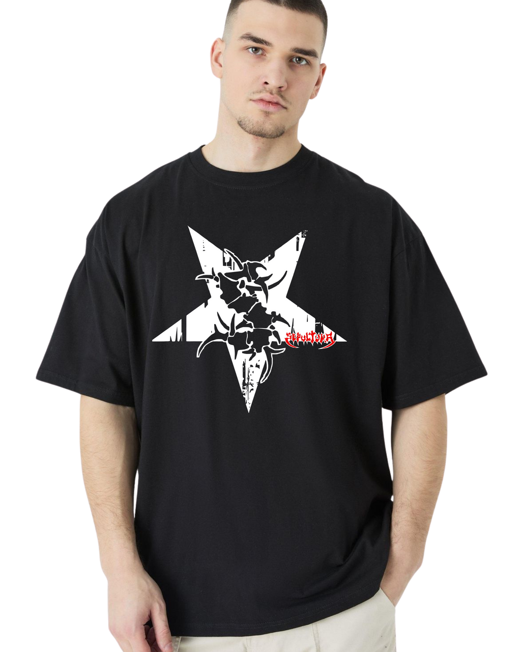 Polera Algodón Raw Spine — Sepultura