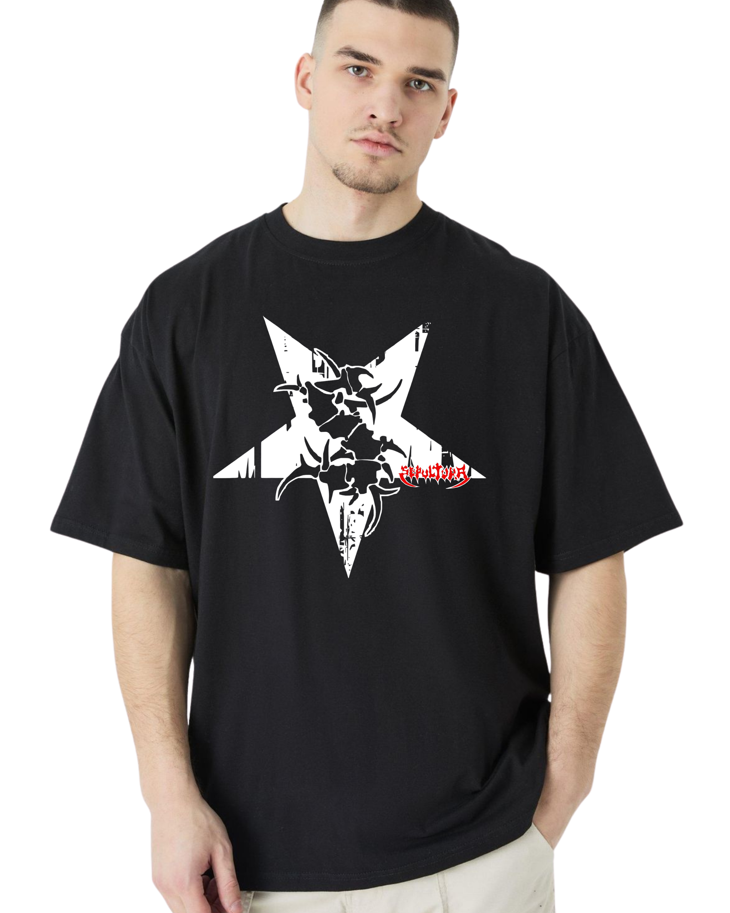 Polera Algodón Raw Spine — Sepultura