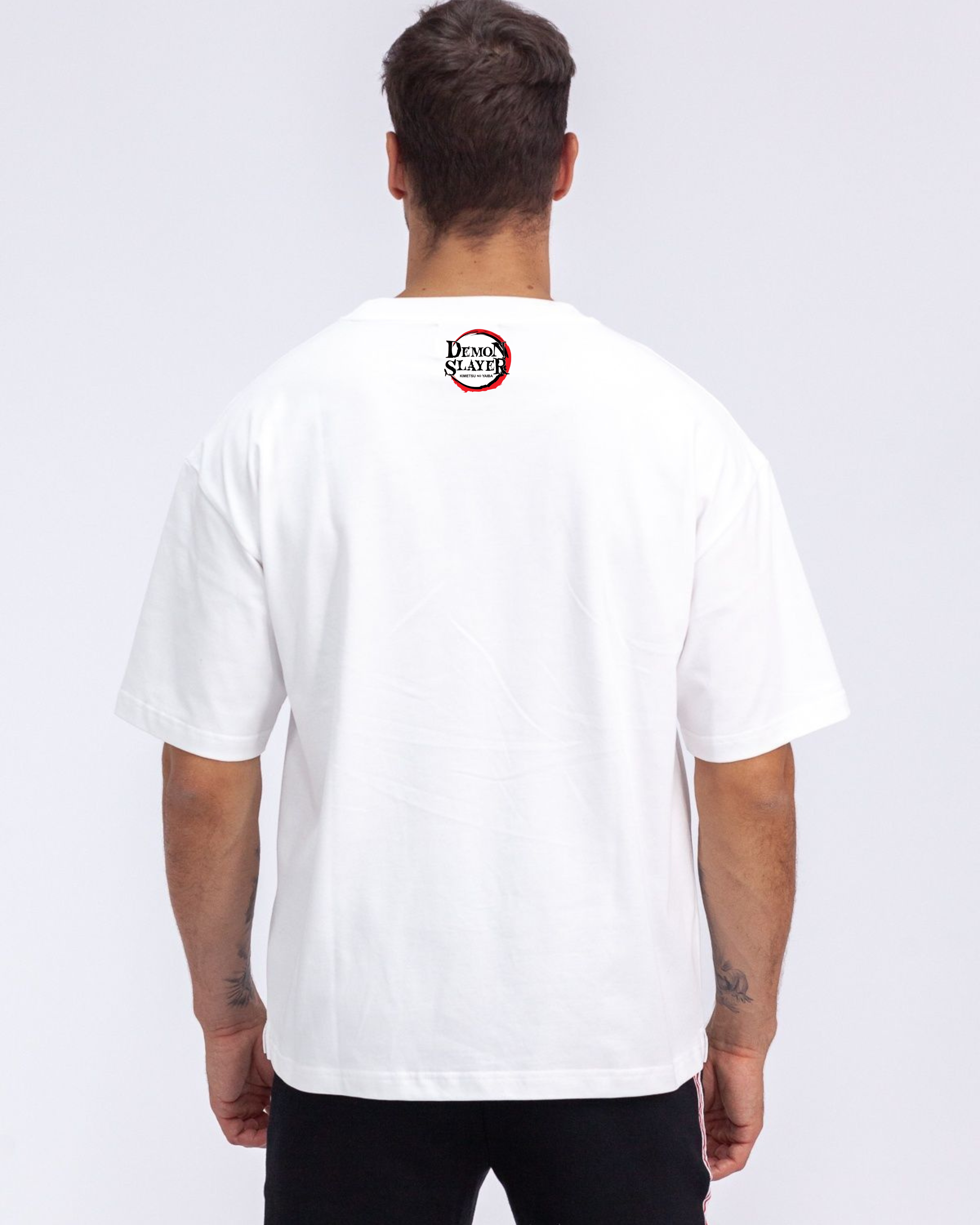 Polera Algodón Estilo Bestia — Demon Slayer