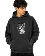 Underworld Embrace | Polerón Oversize Acid Wash