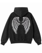 Free Soul | Polerón Oversize Acid Wash