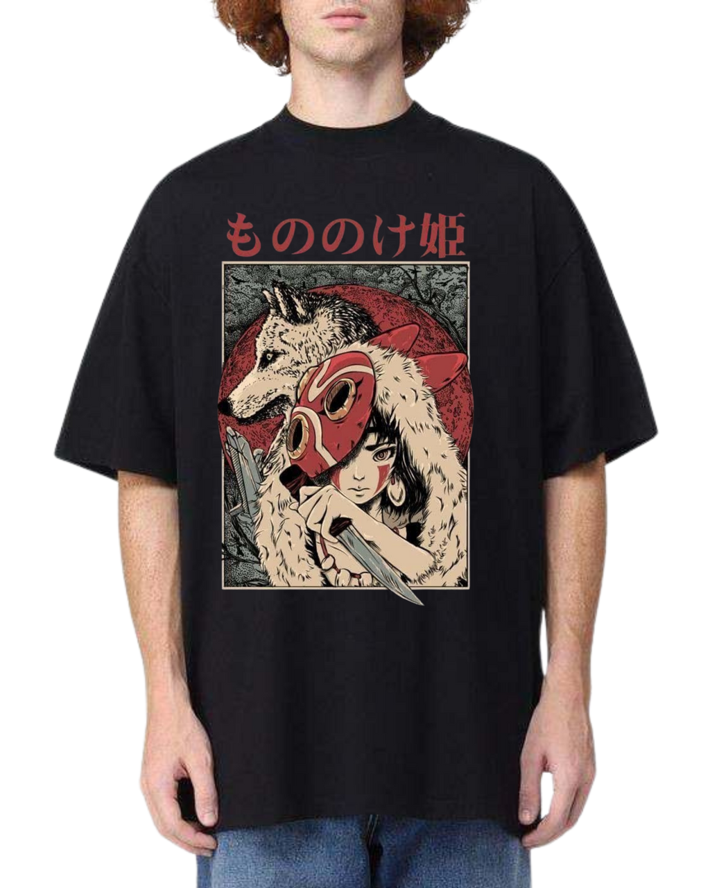 Polera Algodón Wolf Princess — Studio Ghibli