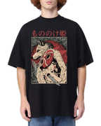 Polera Algodón Wolf Princess — Studio Ghibli