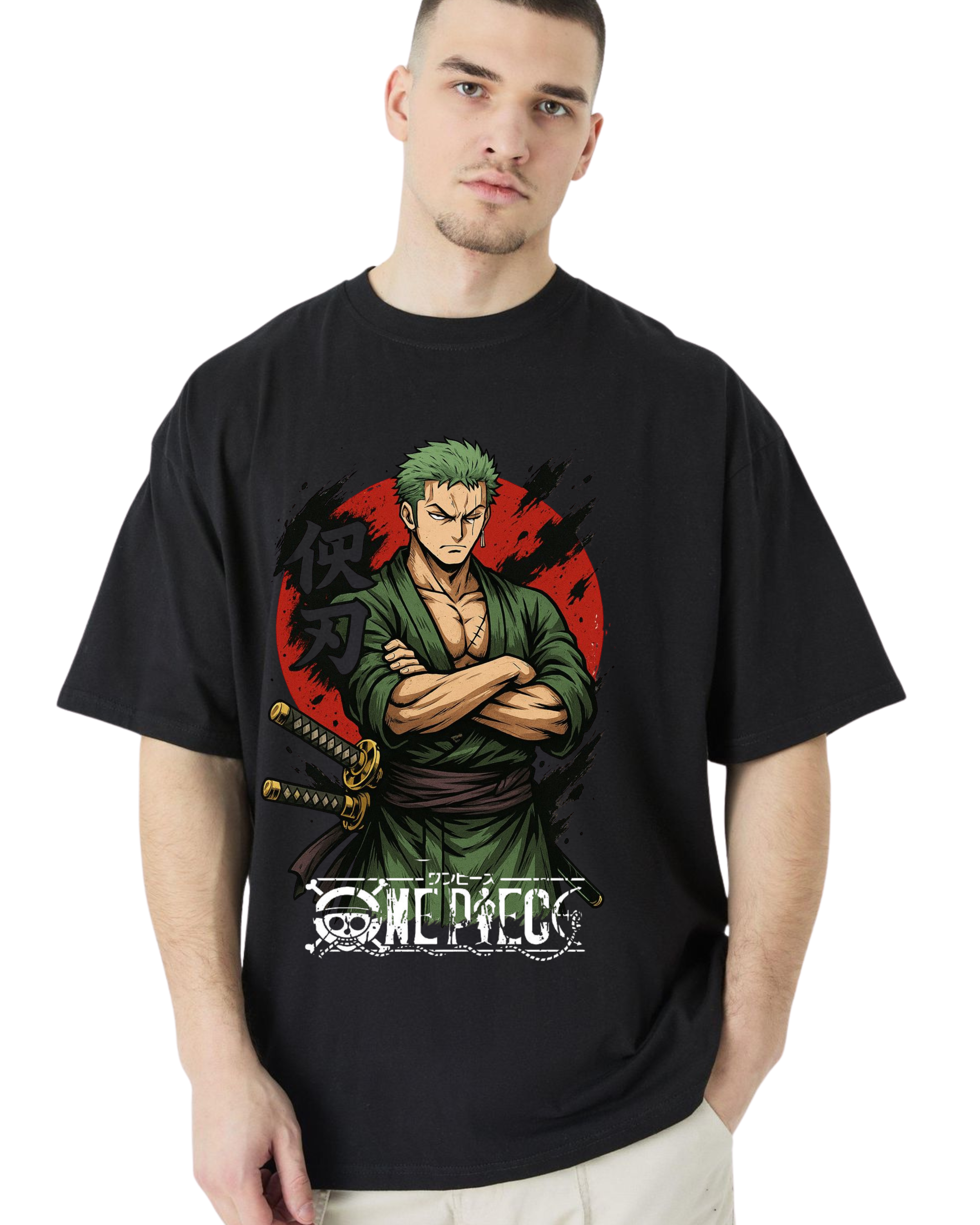 Polera One Piece — Samurái del Sombrero de Paja