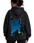 Seita & Setsuko | Polerón Studio Ghibli Oversize Acid Wash