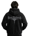 Sweet Darkness | Polerón Oversize Acid Wash