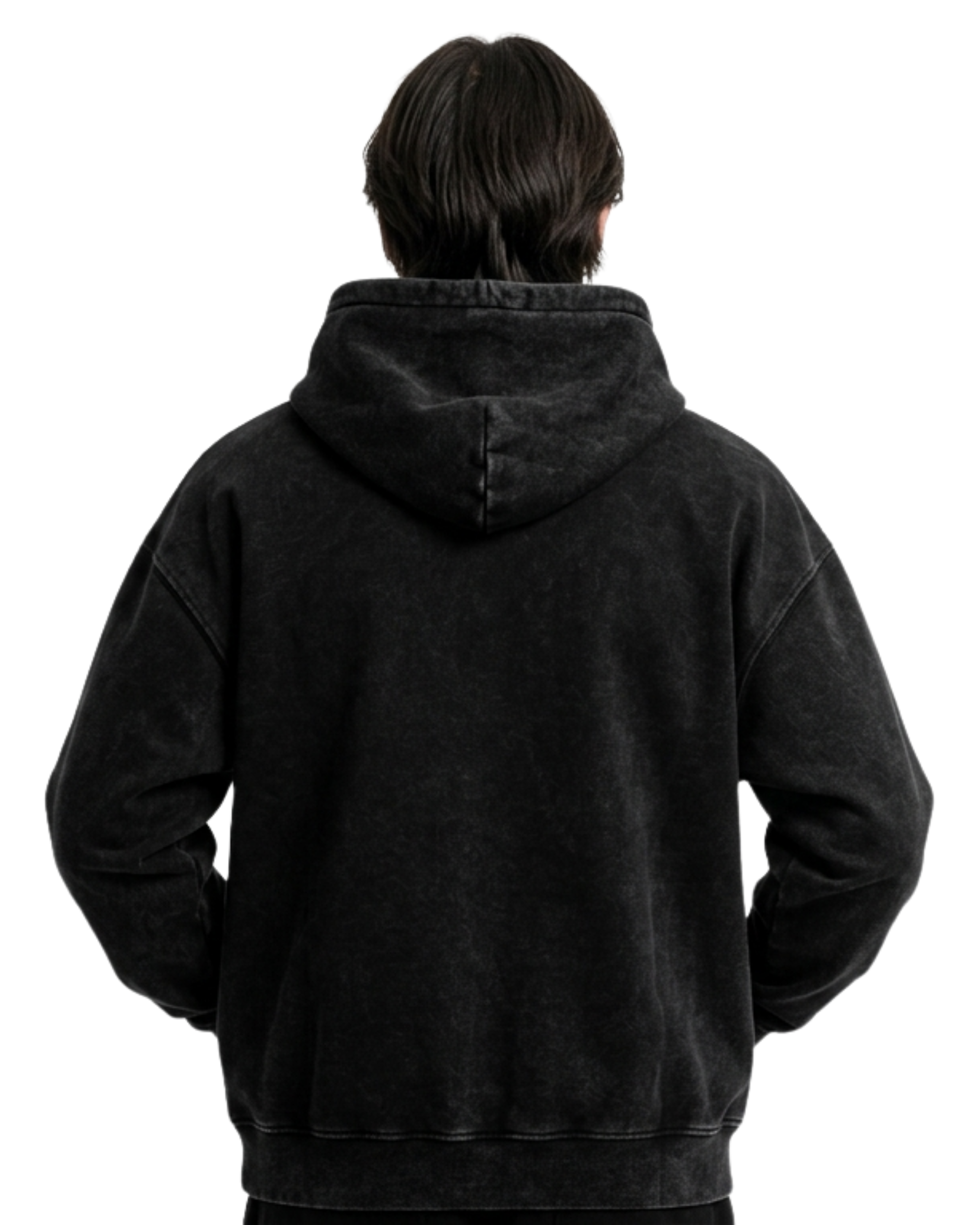 Underworld Embrace | Polerón Oversize Acid Wash