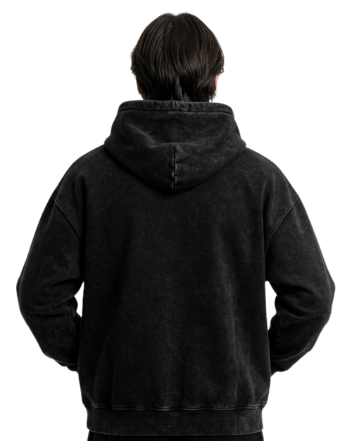 Underworld Embrace | Polerón Oversize Acid Wash
