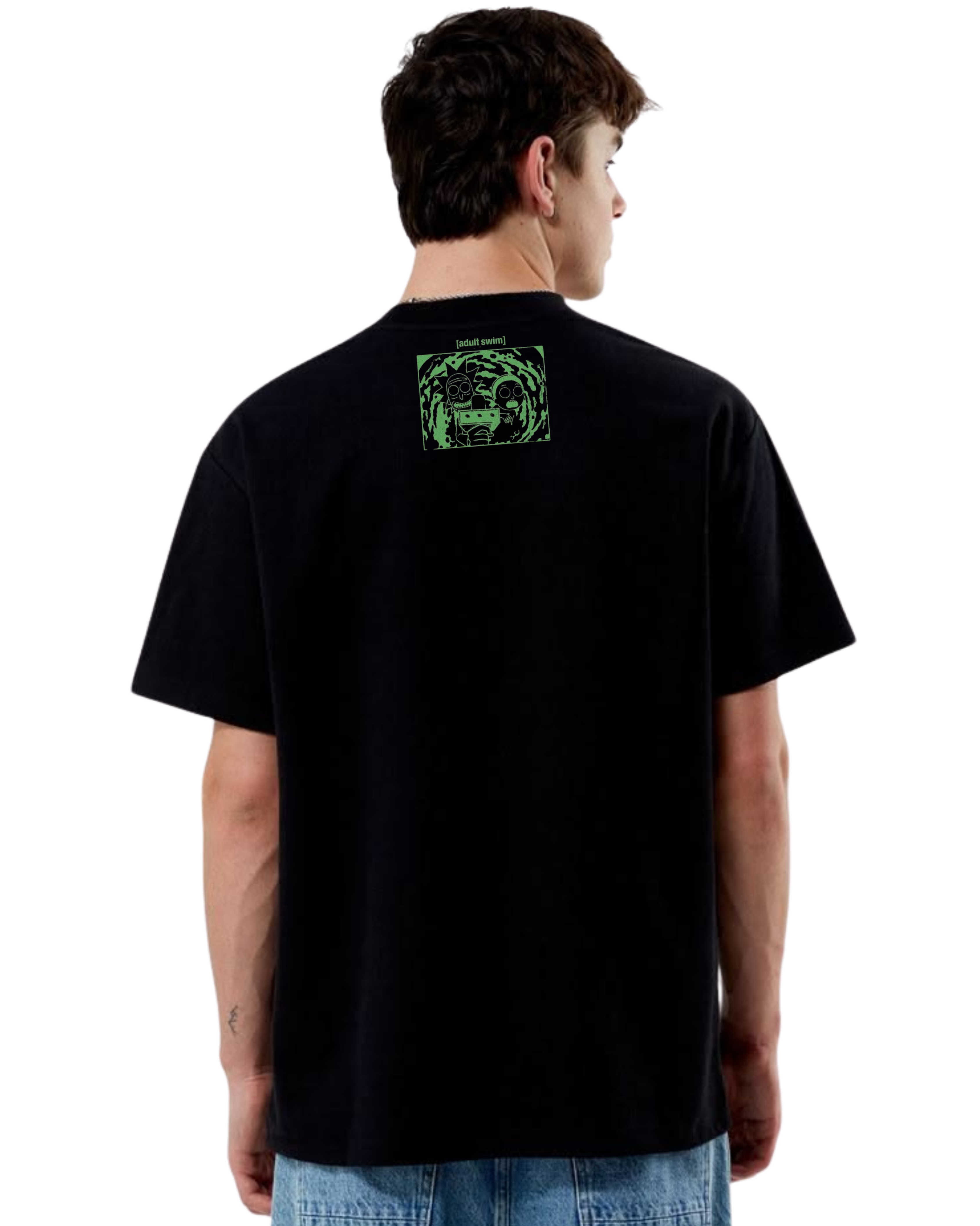 Polera Algodón Glowing Eyes Tee — Rick and Morty