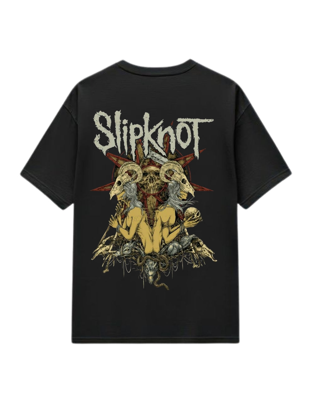 Polera Algodón  Goat Skulls — Slipknot