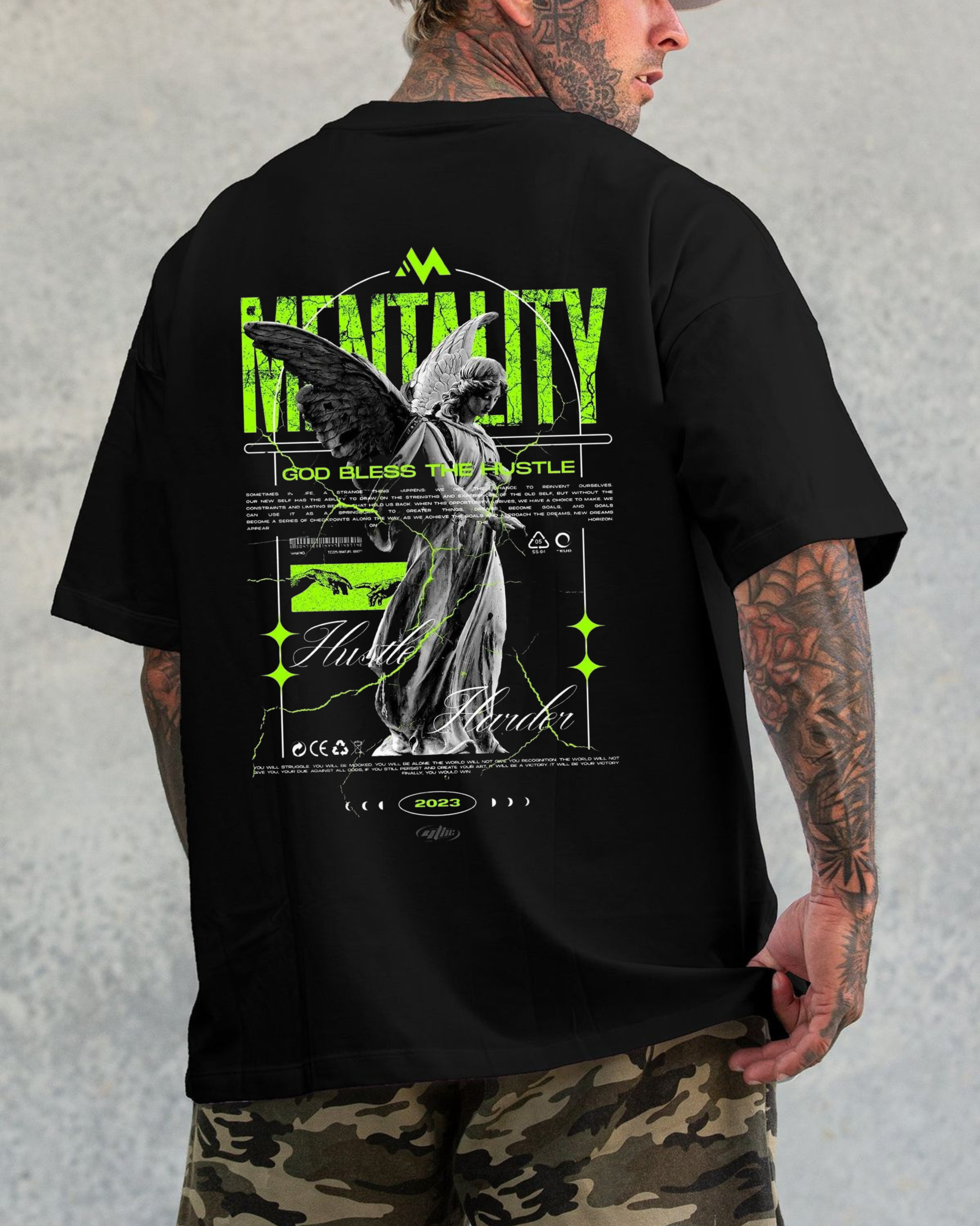 Polera Algodón Sangre Jokar - Electric Mentality Tee