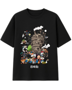 Polera Algodón Howl’s Moving Castle — Studio Ghibli