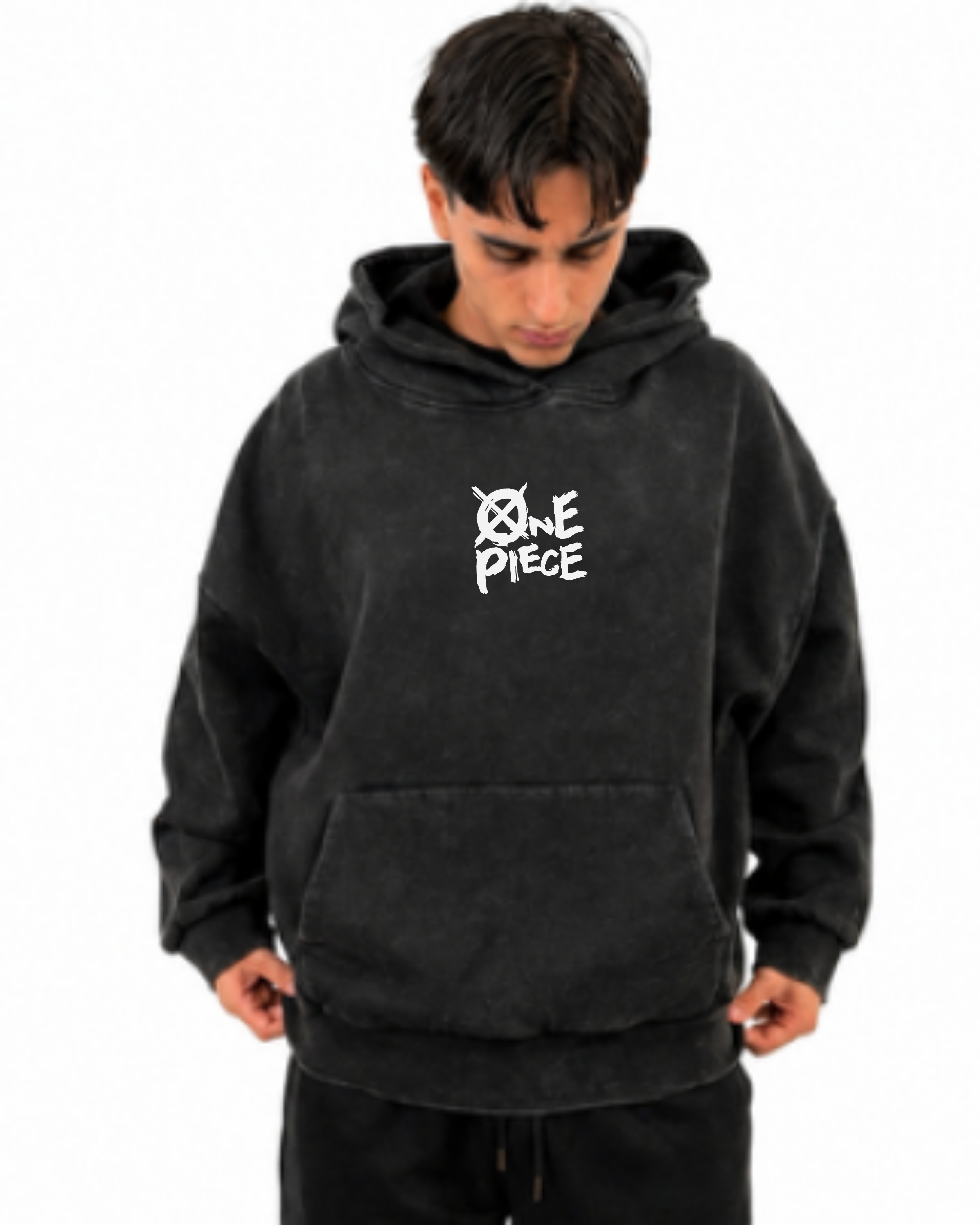El Rey de los Mares | Polerón Oversize Acid Wash
