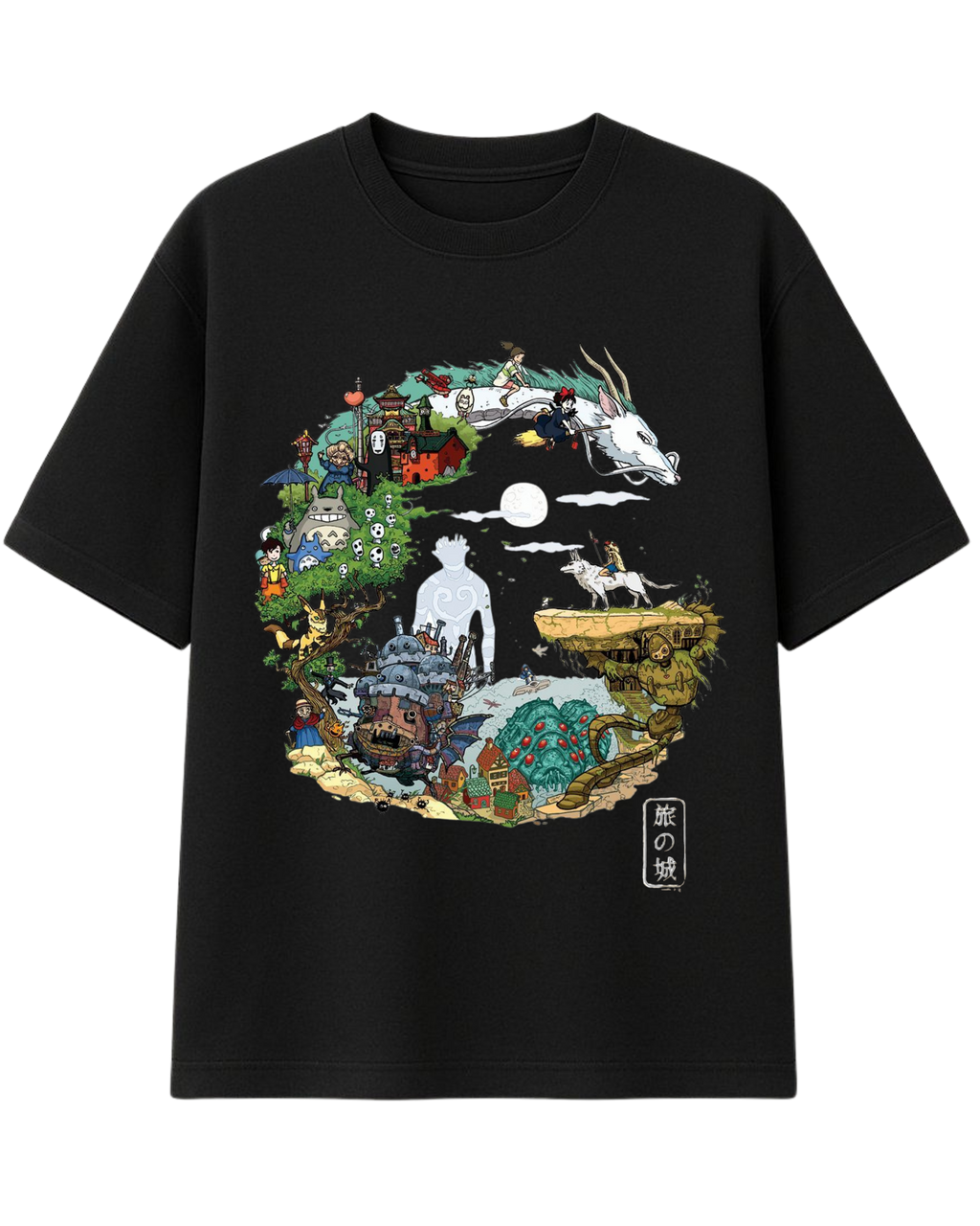 Polera Algodón Spirited Away — Studio Ghibli