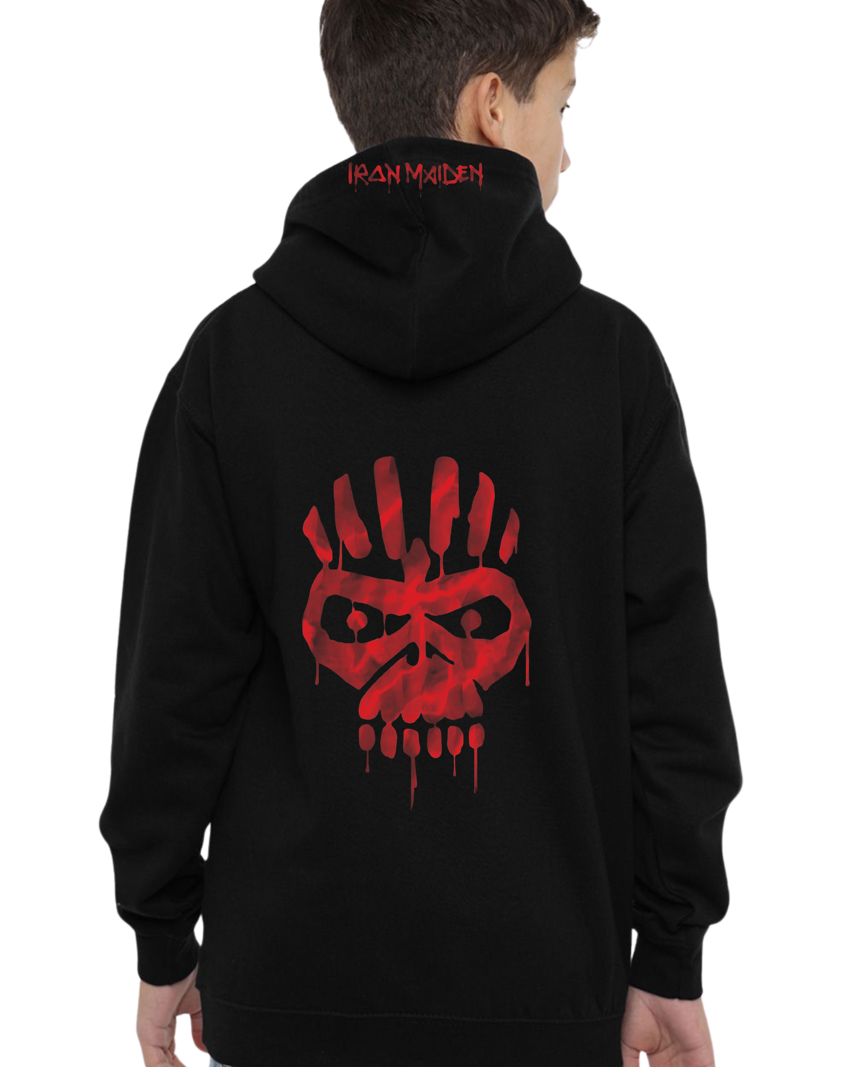 Polerón Canguro Eddie System Overload Junior — Iron Maiden