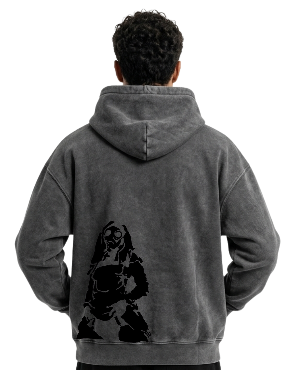 Blind Devotion | Polerón Oversize Acid Wash