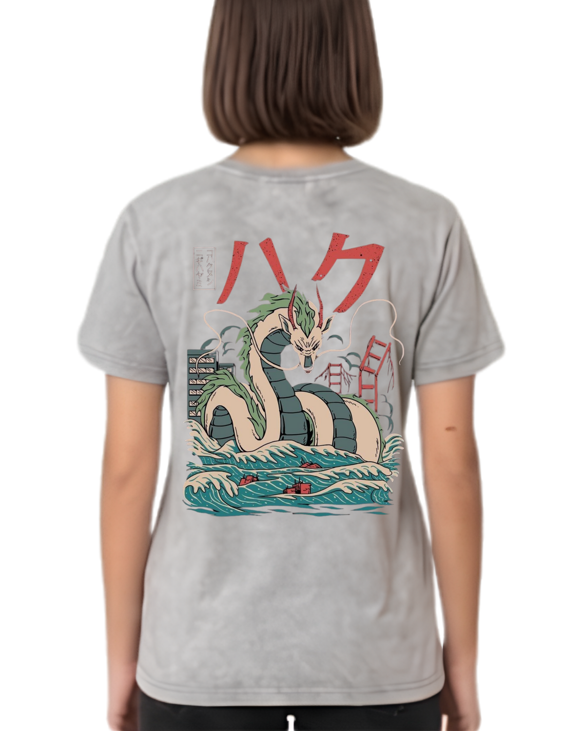 Polera Algodón Spirit Faded — Studio Ghibli