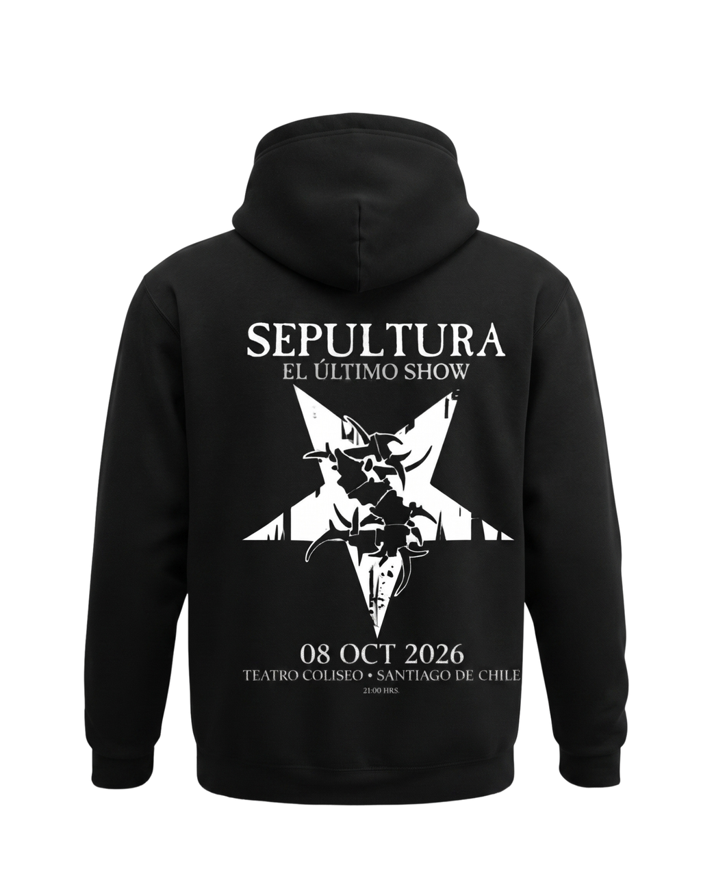 Polerón Canguro Tribal S— Sepultura