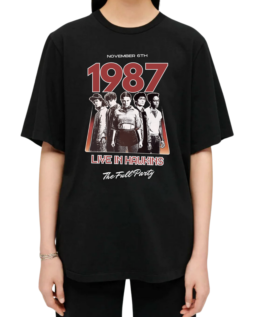 Polera Algodón The Full Party Tee — Stranger Things