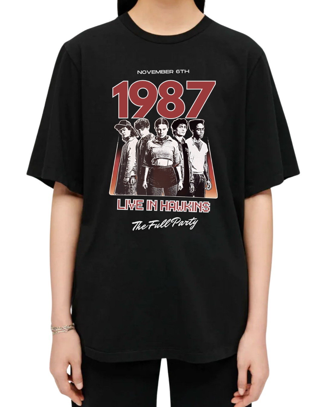 Polera Algodón The Full Party Tee — Stranger Things