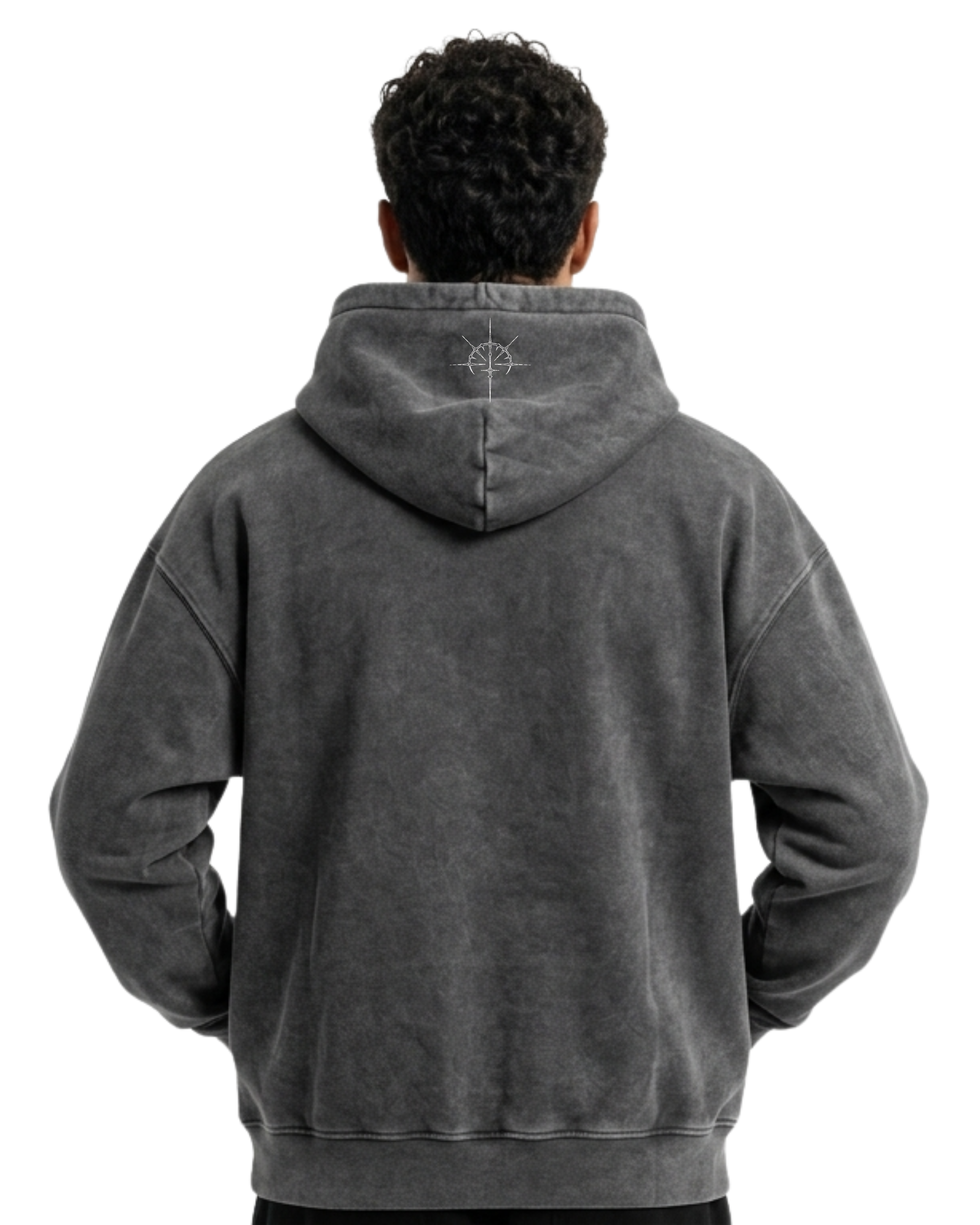 Midnight Sighs | Polerón Oversize Acid Wash