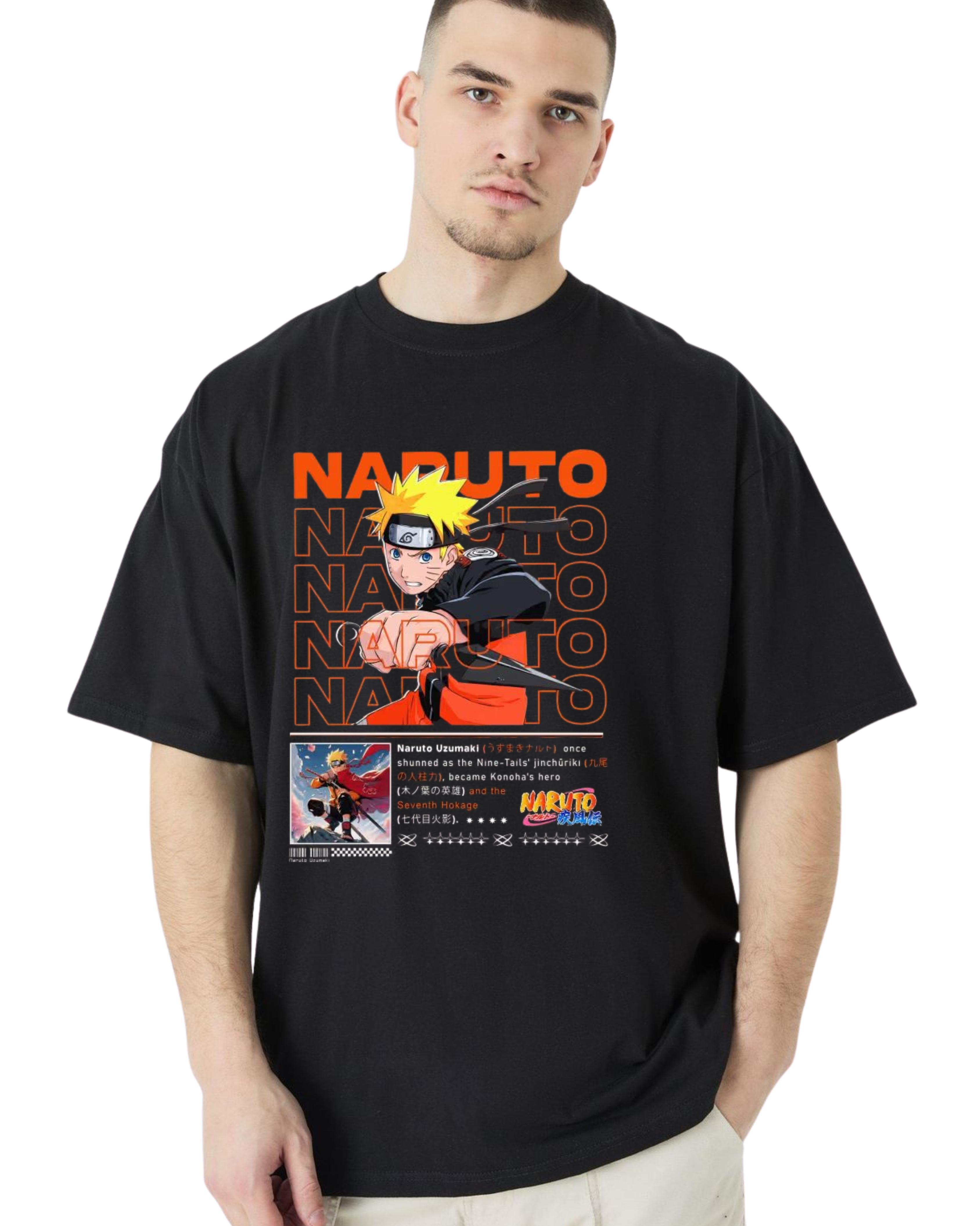 Polera Naruto — Camino del Héroe