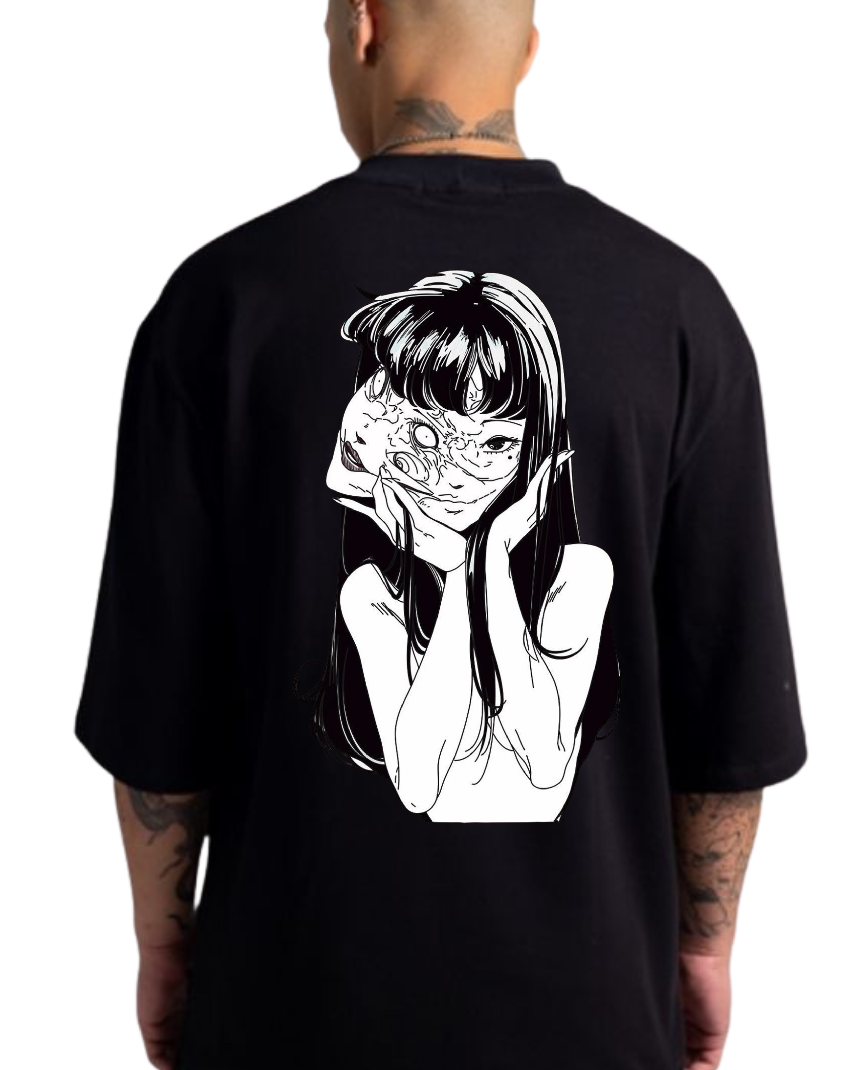 Polera Algodón Rostro del Abismo — Manga Gore