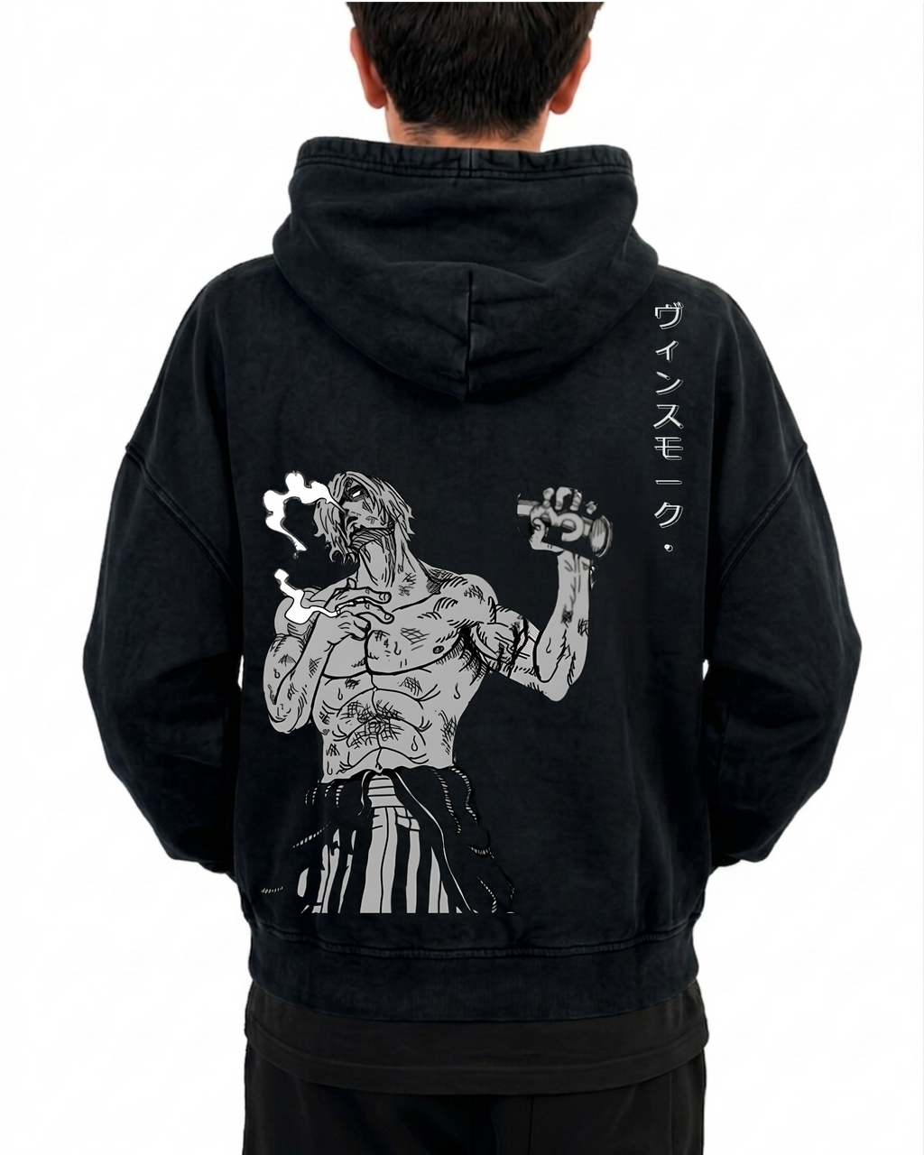 El Legado del Mar | Polerón Oversize Acid Wash
