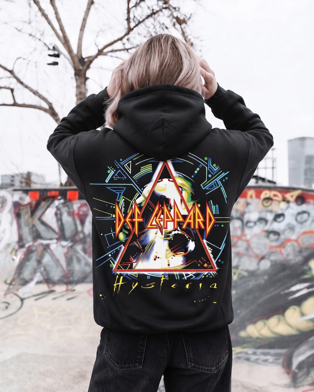 Polerón Canguro Electric Hysteria — Def Leppard