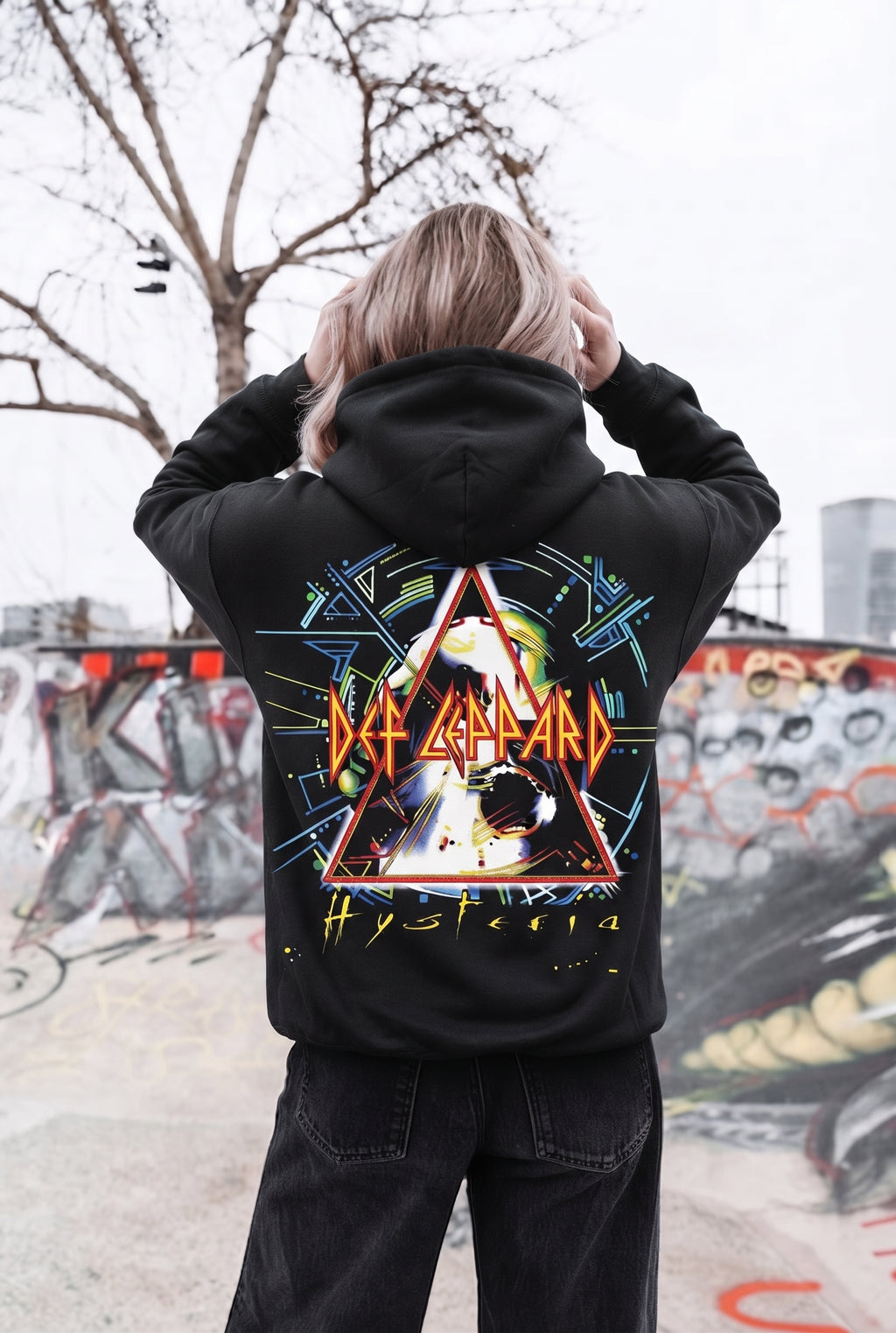 Polerón Canguro Electric Hysteria — Def Leppard