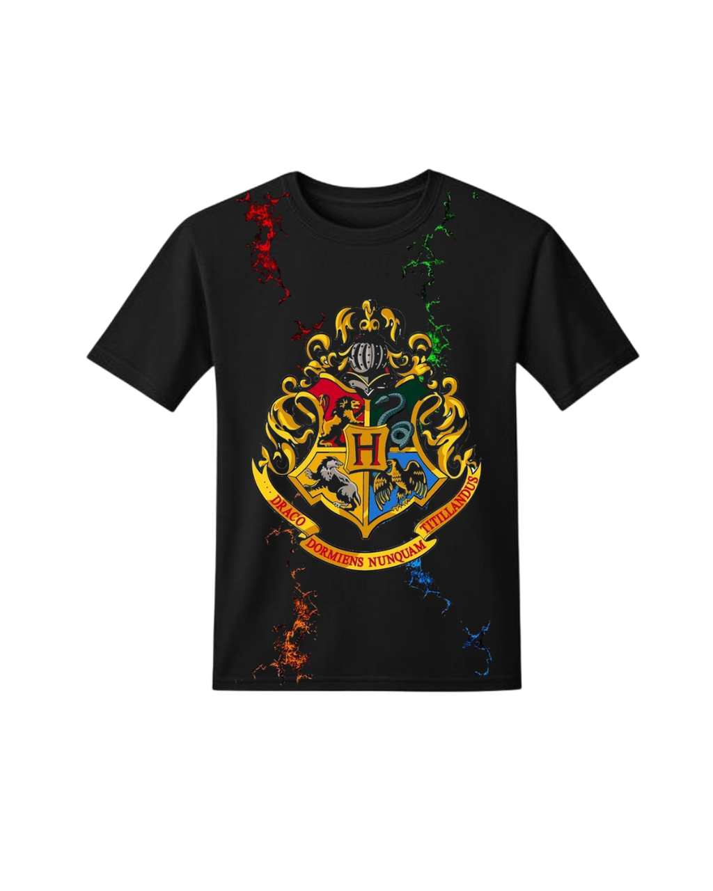Polera Algodón Four Houses Power Tee — Harry Potter