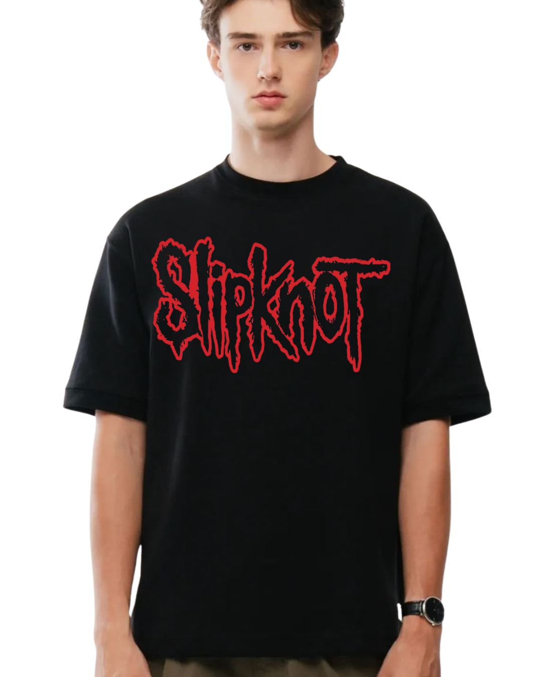 Polera Algodón Red Classic Logo — Slipknot