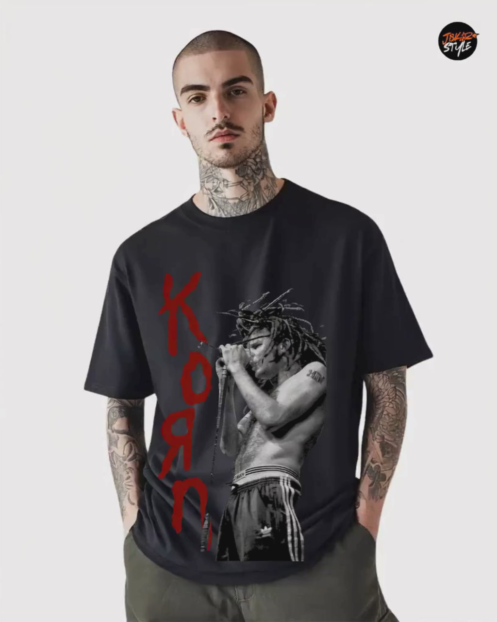 Polera Algodón Jonathan Davis Raw — Korn