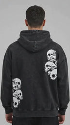 Lost Souls | Polerón Oversize Acid Wash